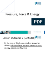 Week 1-2 LO2CO1 Pressure, Force Energy