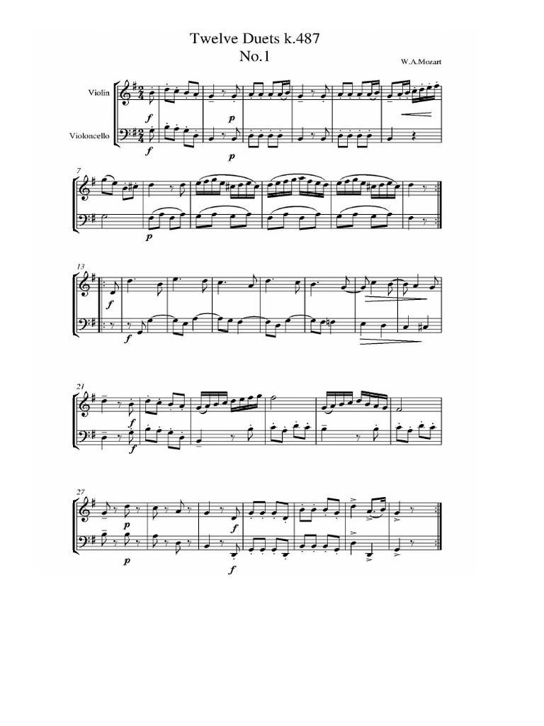 Mozart PDF