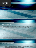 Unit 5 World Wide Web