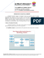 1.1 Introduction To Analytical Chemistry