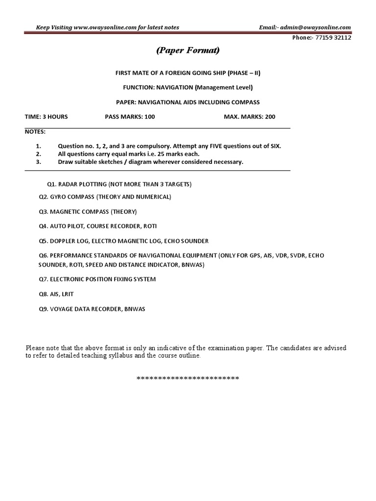 Nav Aids | PDF | Navigation | Compass