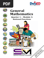 General Mathematics: Quarter 1 - Module 3