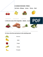 UKG SCIENCE REVISION-Term 1