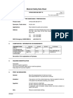 Safety Data Sheet for Synocure 866 EEP 75 Resin