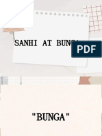 Sanhi at Bunga
