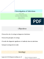 Serological Investigation of Infections