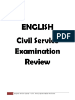 English Reviewer For CSE Part 1