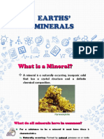 EARTHS’ MINERALS EXPLAINED