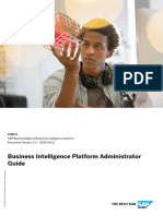 Business Intelligence Platform Administrator Guide