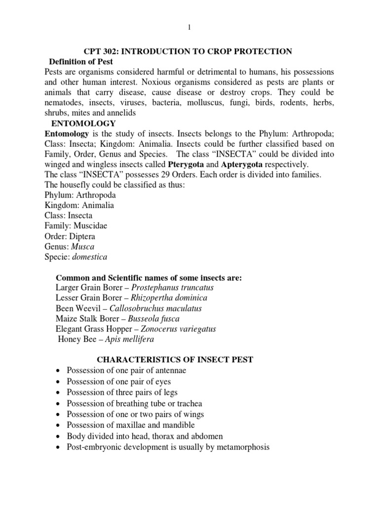 Introduction To Crop Protection PDF Nematode Bacteria