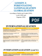 IBT Lesson 3 Differentiating Internationalization and Globalization