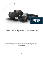 Max Drive System User Manual: Suzhou Bafang Electric Motor Science-Technology Co., LTD