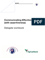 Communicating Effectivley (With Assertiveness) TCB 2020