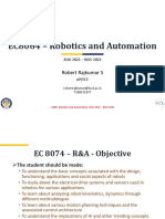 Robotics and Automation - Unit 2