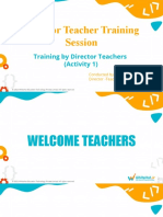 Director Teacher Training Session A1