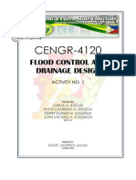 CENGR-4120: Flood Control and Drainage Design