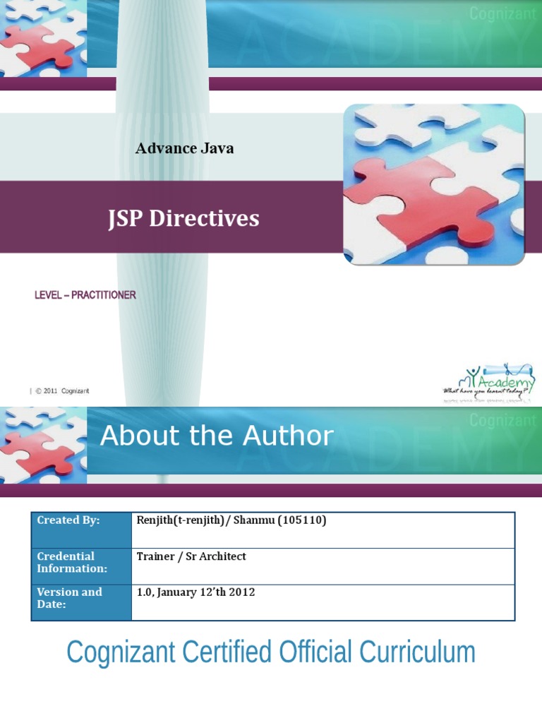 JSP Directives: Advance Java | PDF | Html Element | Computing