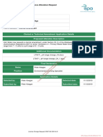 D0014-01 Sligo: Clerical or Technical Amendment Application Details Proposed Alteration Description