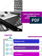 Manajemen Pajak Dan Pajak Internasional 04112019