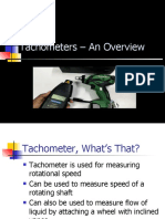 Tachometers - An Overview