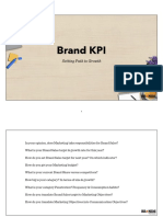 Brand KPI: Setting Path To Growth
