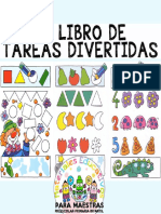 Mi Libro de Tareas Divertidas Por Materiales Educativos Maestras