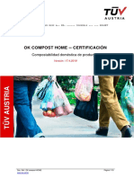 Certificación OK compost HOME - Compostabilidad doméstica de productos