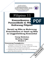 FILIPINO-11 Q1 Mod3