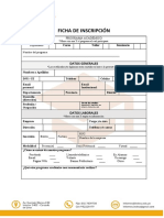 Ficha de Inscripción 2021