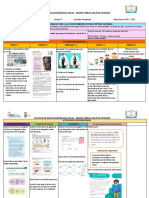 AGENDA SEMANAL N°2 DE 7MO GRADO - Dislexia