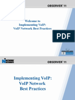 Welcome To Implementing Voip: Voip Network Best Practices