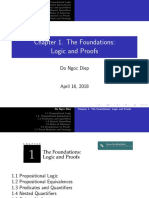 Chapter 1. The Foundations: Logic and Proofs: Do Ngoc Diep