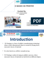 Arduino Based 3D Printer: Guided by