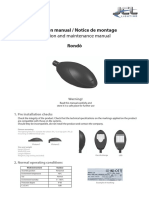 Instruction Manual / Notice de Montage Rondò: Operation and Maintenance Manual