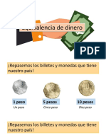 Equivalencia Dinero