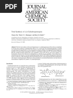 Cylindrospermopsin Synthesis