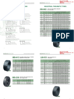 Tyre Size Designation Industrial Pneumatic Tyres: Deeper Rock Tread, Standard Configuration For The Diesel Forklift