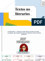 Mapa Textos No Literarios