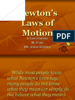 7. Newton 1st Law of motion