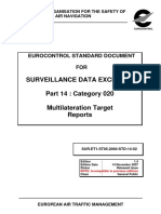 Surveillance Data Exchange Part 14: Category 020 Multilateration Target Reports