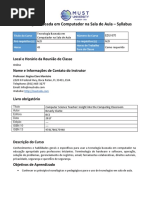 MUST Syllabus EDU670 PORTUGUES