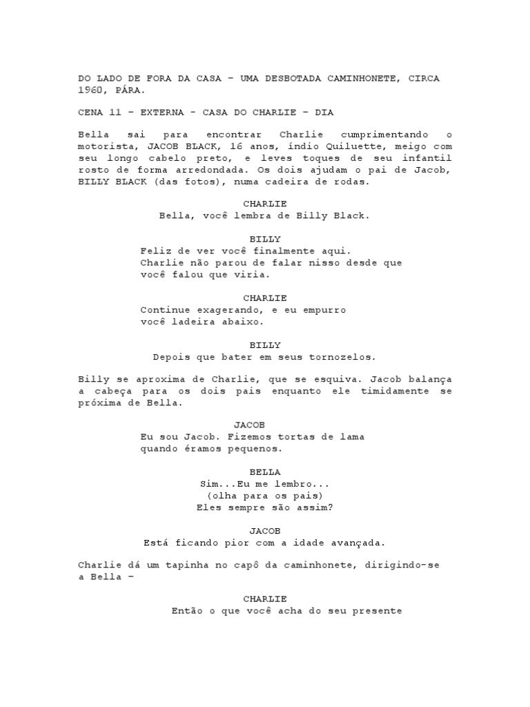 Roteiro Cenas 11 - 20 Sem Comentários | PDF | Voleibol | Lazer, image size:768x1024