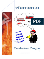 Memento Conducteur SDIS 14 - BPPT