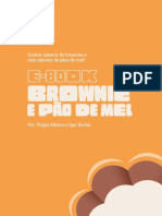 E-book de Brownie e Pão de Mel