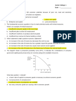 Junior College Economics Document