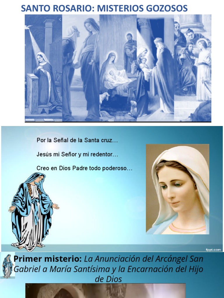 Misterios Gozosos Enero 2021 | PDF