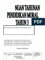 Moral Rancangan Tahunan Tahun 3