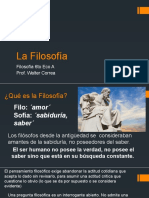 La Filosofía