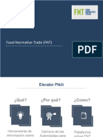 Food Normative Trading - Pitch Deck Febrero 2019