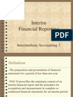 Interim Financial Reporting Standards